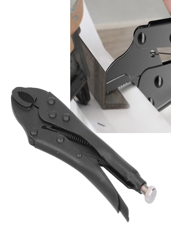 SNE Heavy Duty Locking Pliers, Adjustable Grip with Quick Release, Black - Image 2